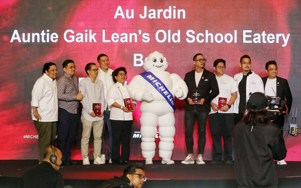 Beta joined last year’s winners for the one Michelin star, namely Au Jardin, Auntie Gaik Lean’s Old School Eatery and DC by Darren Chin. ― Picture by Choo Choy May