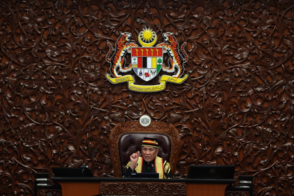 Dewan Negara speaker Tan Sri Wan Junaidi Tuanku Jaafar said any individual found in violation of the conditions specified could face automatic disqualification from party membership. — Bernama pic