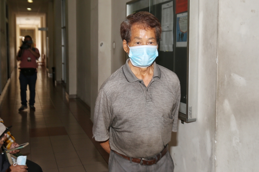 On March 31, self-employed Patrick Khoo pleaded not guilty to the charge of deliberately preventing MBPJ personnel, Azizul Azzim Norehan, from carrying out his duties at a house in Taman Kanagapuram here, at 9pm, on March 22. — Picture by Choo Choy May
