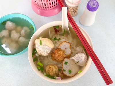 Setapak’s Kedai Kopi Wah Chue serves a great bowl of fish ball noodles