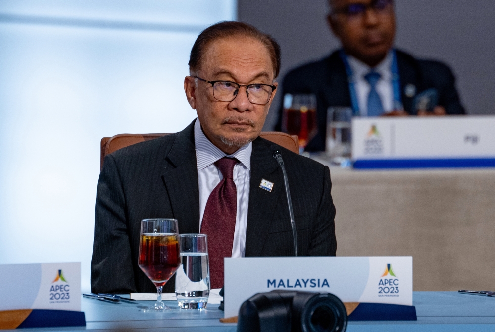 Prime Minister Datuk Seri Anwar Ibrahim had urged all Malaysians regardless of race and religion to look at the Palestinian issue in terms of historical and humanitarian perspectives.— Bernama pic
