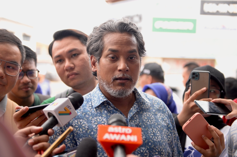 Former minister Khairy Jamaluddin has reportedly said that he is not ruling out the possibility of returning to the political scene. — Picture by KE Ooi