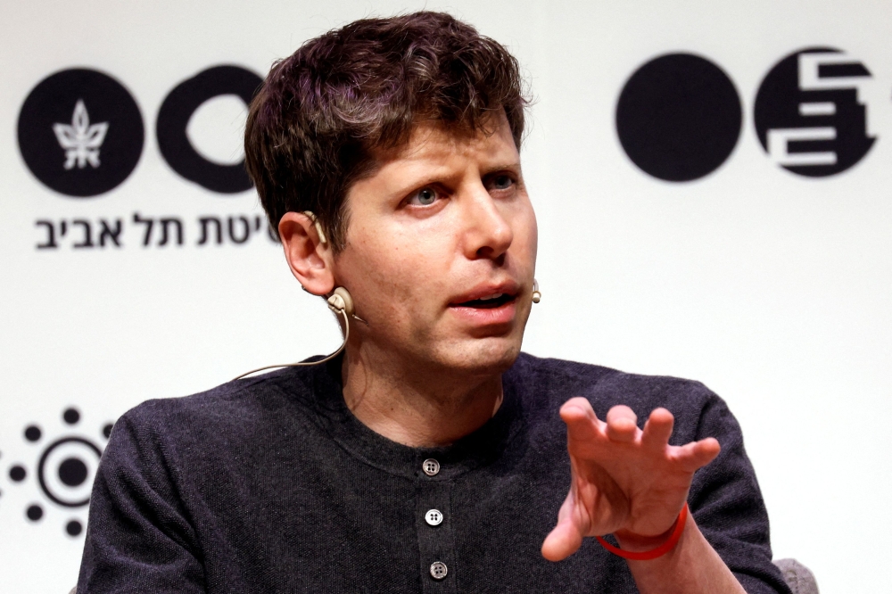 Major investors in OpenAI, the company behind hugely popular ChatGPT, are working to orchestrate the return as CEO of Sam Altman. — Reuters file pic