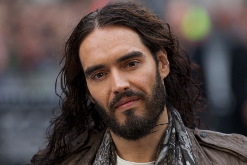 London police have questioned the comedian and actor Russell Brand over allegations of three sexual offences, which are said to have taken place between 2006 and 2013. — AFP pic