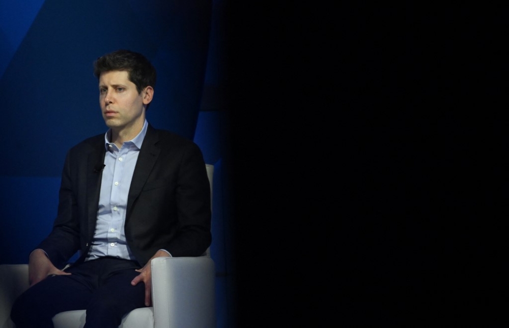 Sam Altman, CEO of OpenAI participates in the ‘Charting the Path Forward: The Future of Artificial Intelligence’ at the Asia-Pacific Economic Cooperation (Apec) Leaders’ Week in San Francisco, California, on November 16, 2023. — AFP pic