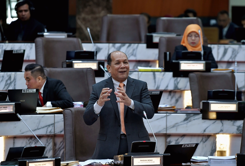 Selangor Infrastructure and Agriculture Committee chairman Izham Hashim said the new conditions will ensure every strata building in Selangor has its own OSD and will help curb flooding. — Bernama pic 