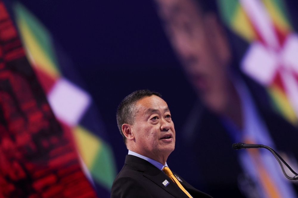 Thailand’s Prime Minister Srettha Thavisin said today that cabinet has approved a draft law on marriage equality and that it would be brought to parliament during a session starting in December. — Reuters pic