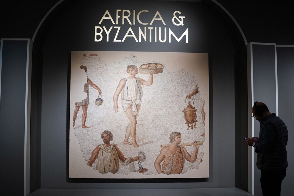 The New York Met's ‘Africa and Byzantium’ exhibition runs until next March. ― AFP pic