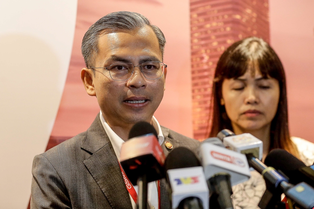 Communications and Digital Minister Fahmi Fadzil says the government will study the need to implement the data embassy concept, which is a data processing centre operated by companies from certain countries in the country. ― Picture by Sayuti Zainudin