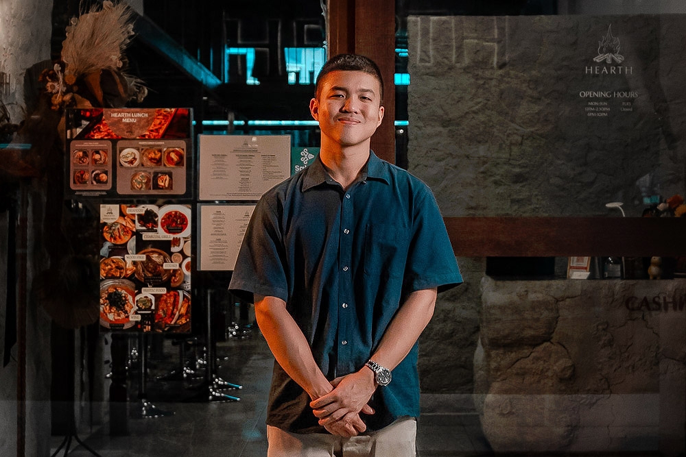 Emerson Teoh opened HEARTH after some years of culinary training and working at hotels in Sydney.