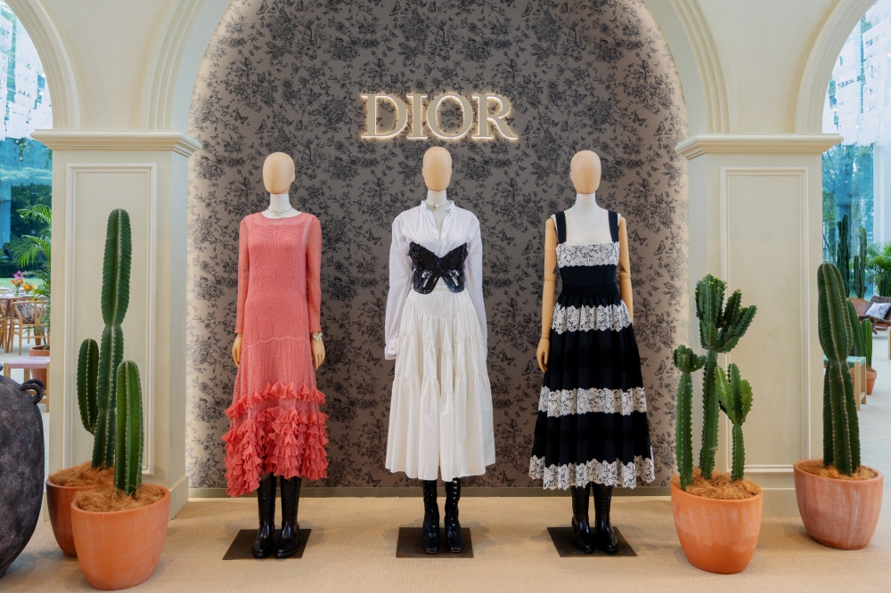 Dior's Cruise 2024 collection comprising ready-to-wear is being showcased at Sentul Pavilion.— Picture courtesy of Dior