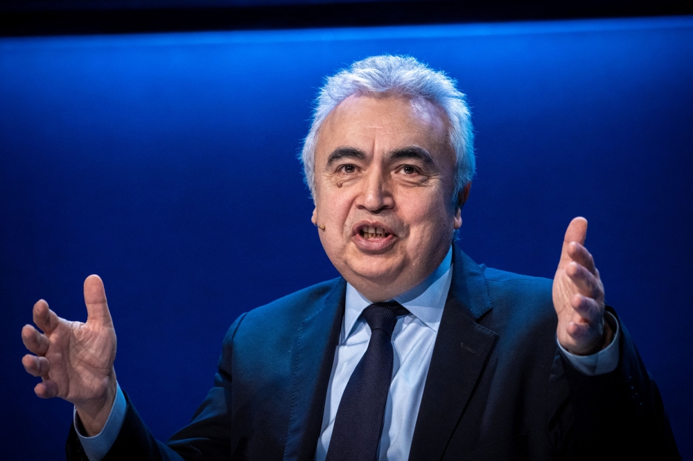 Fatih Birol from IEA participates in Equinor's autumn conference at the Norske Teatret in Oslo November 21, 2023. — Ole Berg-Rusten/NTB pic via Reuters 
