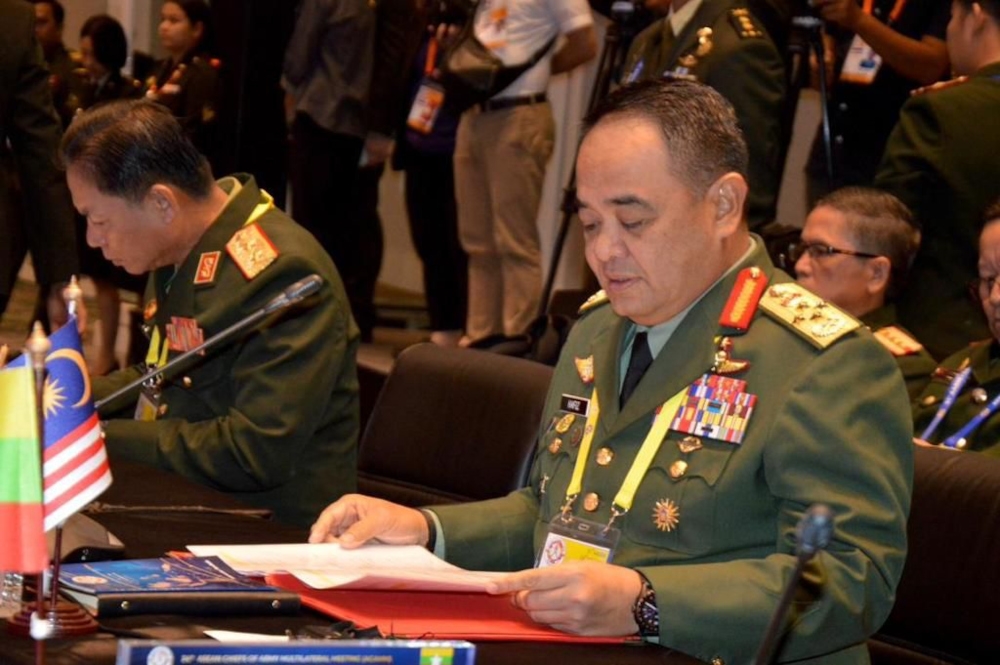Chief of Army (COA) Gen Datuk Muhammad Hafizuddeain Jantan said the Malaysian Army (TDM) will announce the results of the investigation when it is completed. — Picture courtesy of Mindef