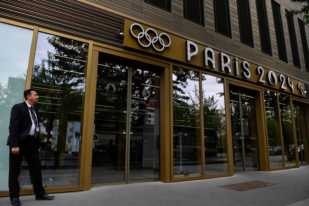 The French capital will host the Olympic Games between July 26 and August 11. ― AFP pic