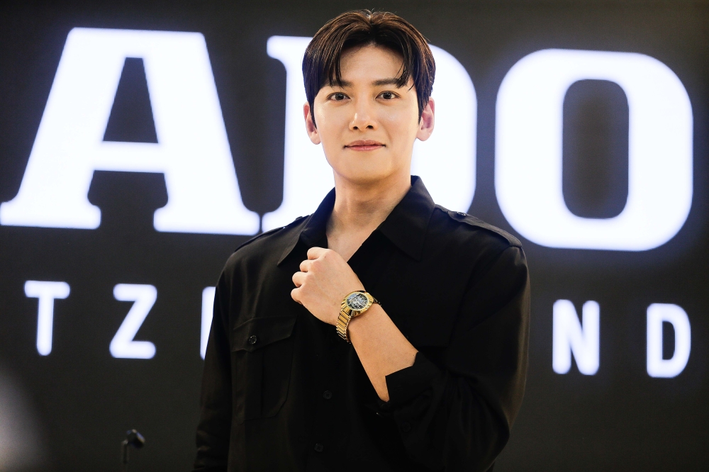 Ji poses with the new Rado DiaStar Original Skeleton. — Picture by Sayuti Zainudin