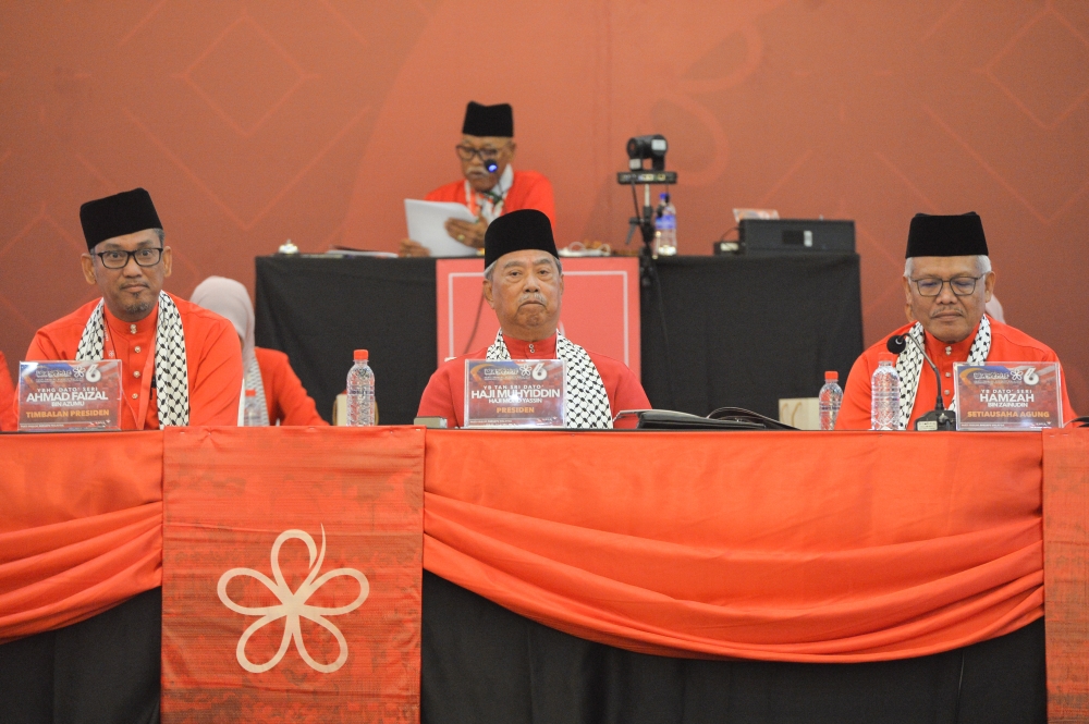 Bersatu information chief Islahuddin Abas said Bersatu Johor still hopes for the Pagoh MP to remain as party president and lead them in the next election. — Picture by Miera Zulyana