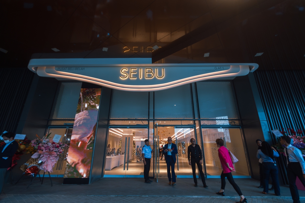 Seibu is set to become Malaysia's largest luxury Japanese department store. — Picture by Raymond Manuel