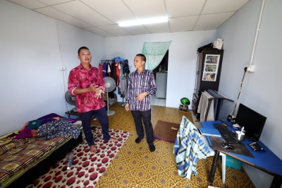 Teacher’s eight-year wait for comfortable quarters becomes a reality