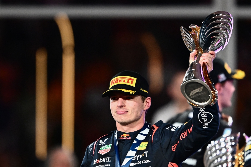 It was a measure of Max Verstappen’s spare capacity in a season of record-breaking success that the first person he mentioned on Sunday after winning the Abu Dhabi Grand Prix was a retirement-bound F1 veteran team boss, Franz Tost. — AFP pic