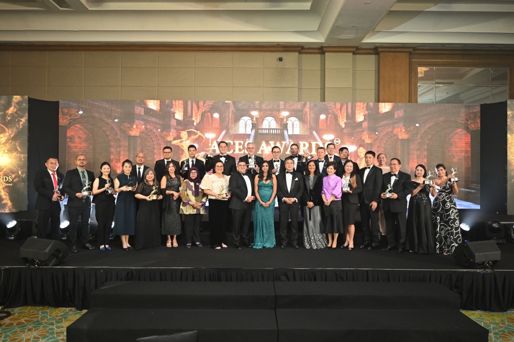 The 10th edition of ACES honoured 82 winners during an award ceremony on November 27 at Mandarin Oriental Kuala Lumpur. — Picture courtesy of MORS Group