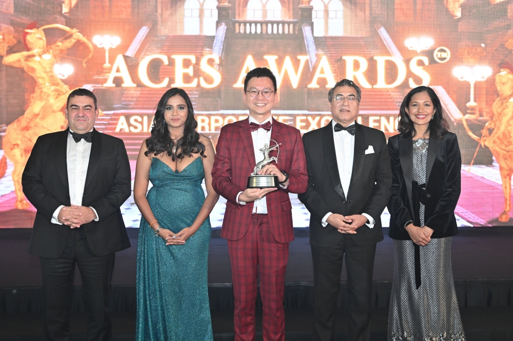 Cuckoo International (Malaysia) Sdn Bhd founder and chief executive officer, Hoe Kian Choon received the 