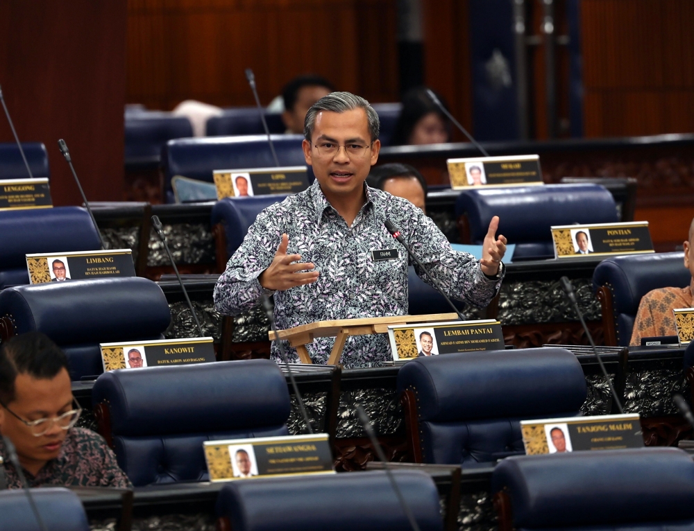 Communications and Digital Minister Fahmi Fadzil said if the technology can be implemented in cooperation with telecommunications companies. — Bernama pic
