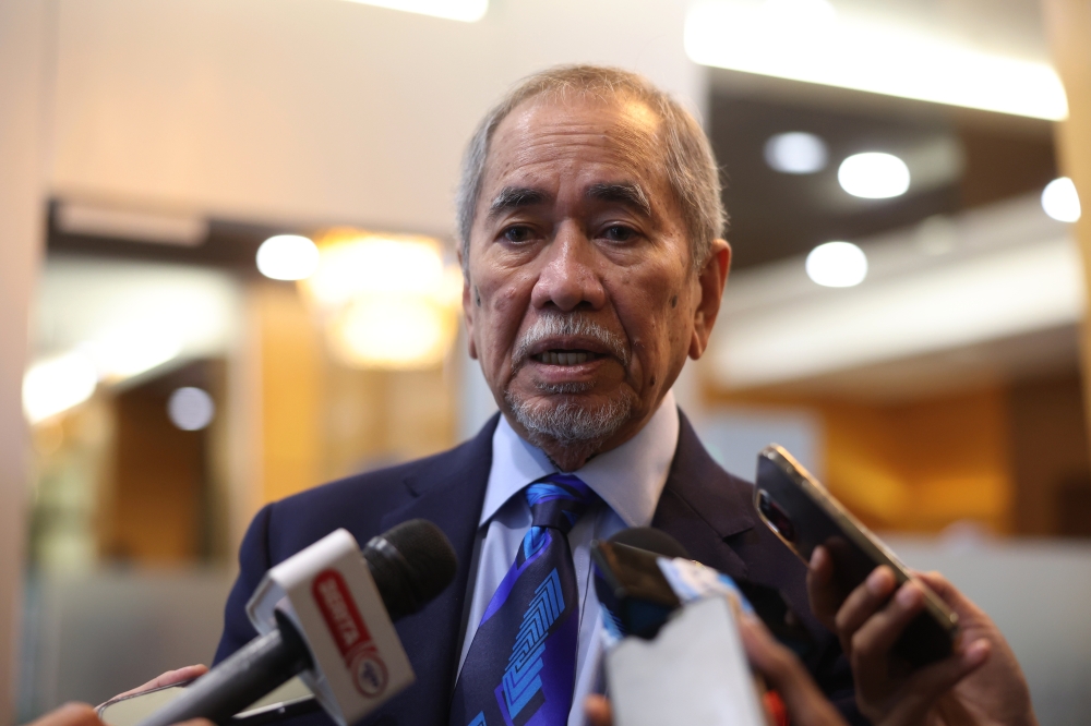 Senate president Tan Sri Wan Junaidi Tuanku Jaafar said this was because most traders in the country do not care who buys the products at their premises, since they are only thinking about profits, instead. — Bernama pic 