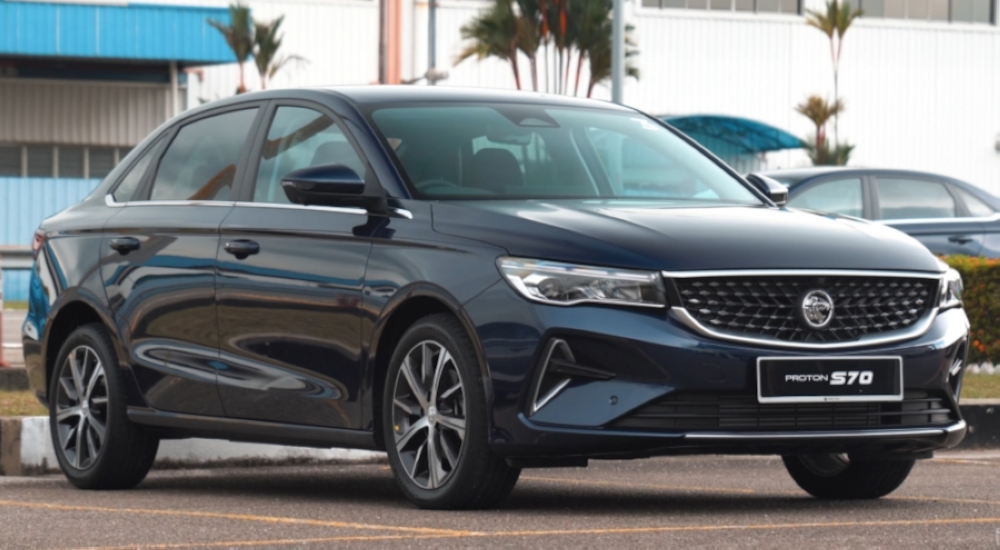 The new Proton S70 is the national automaker’s first all-new sedan offering since the 2016 Proton Persona. — SoyaCincau pic