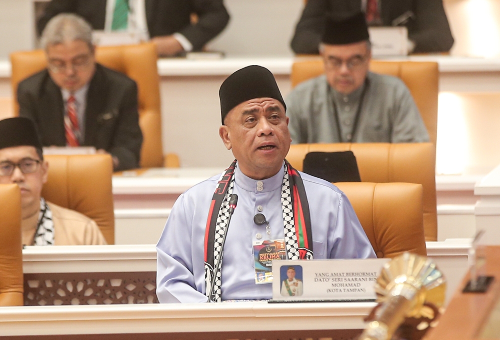 Perak Menteri Besar Datuk Seri Saarani Mohamad said that five casualties and two injuries were reported in the nine accidents. — Picture by Farhan Najib