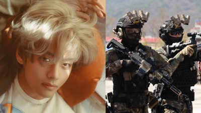 BTS’ V to join special counter terrorism unit for military service, fans impressed