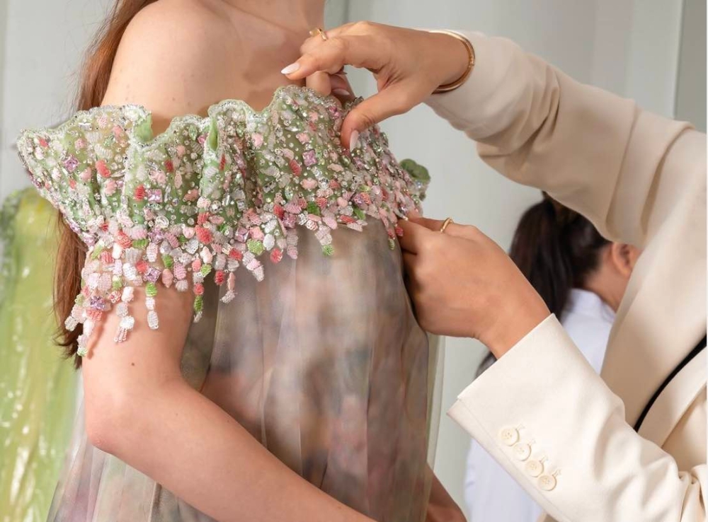 Couturier Adnan Akbar’s past clients included Princess Diana and two French first ladies, but until recently he had never staged a major fashion show in his native Saudi Arabia. — Picture courtesy of Instagram/Adnan Akbar