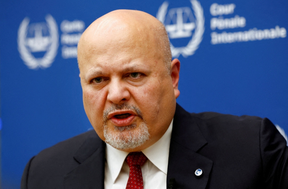 International Criminal Court Prosecutor Karim Khan said that all parties 'must comply with international humanitarian law.' — Reuters file pic