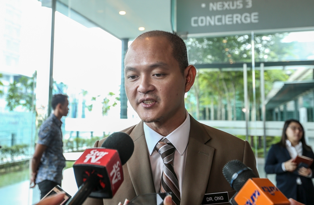 Ong Kian Ming said the joint body would hopefully be considered by the Malaysian government ahead of the memorandum of understanding (MoU) signing for the Johor-Singapore SEZ between the two countries in January next year. — Picture by Firdaus Latif