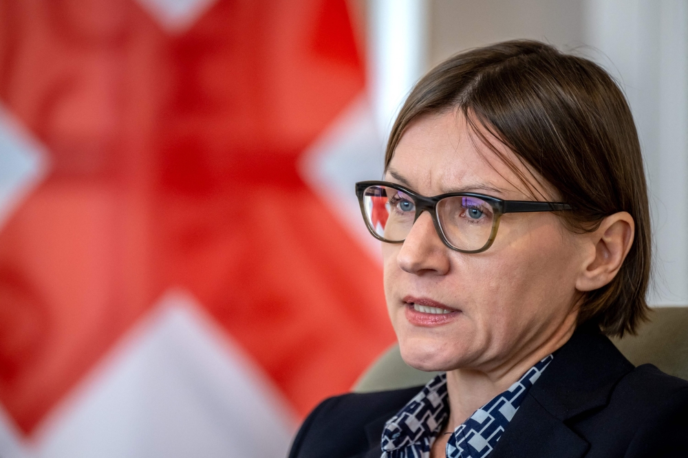 Mirjana Spoljaric, president of the International Committee of the Red Cross, said that the organisation would “do its utmost to help alleviate and reduce the suffering but we can’t do this alone.” — AFP pic