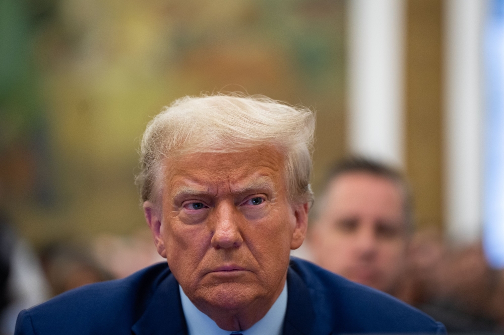 In Monday’s filing, Trump lawyer Clifford Robert asked the mid-level appeals court, known as the Appellate Division, to allow Trump to appeal its reinstatement of the orders to the Albany-based Court of Appeals. — AFP pic