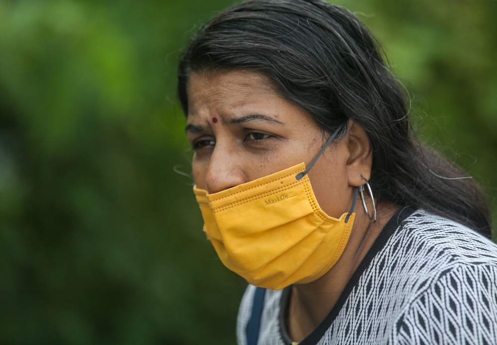 In the suit filed on October 28, 2020, Indira Gandhi, 46, alleged that the IGP had deliberately and negligently disregarded a mandamus order issued by the Federal Court in failing to investigate or take appropriate action to return her daughter, Prasana Diksa, who is now 15 years old, to her. — Picture by Farhan Najib