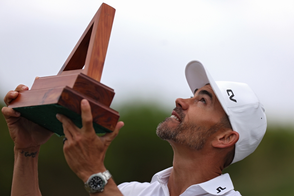 In November, Camilo Villegas finished runner-up in the World Wide Technology Championship in Mexico and then went on to win the Butterfield Bermuda Championship. — Getty Images pic   