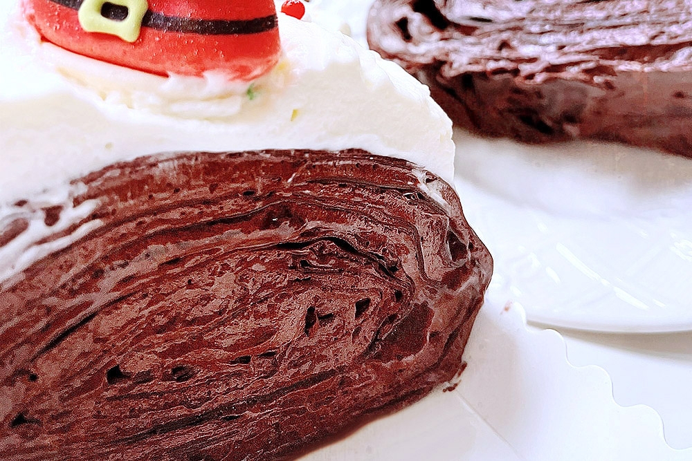 Decadent layers of dark chocolate 'crêpes'. – Picture courtesy of KITA Coffee