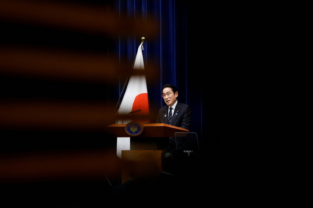 Japan’s ruling party faced mounting scrutiny today amid reports that lawmakers will be investigated over fundraising — a scandal that threatens to further dent Prime Minister Fumio Kishida’s sinking popularity. — Reuters pic