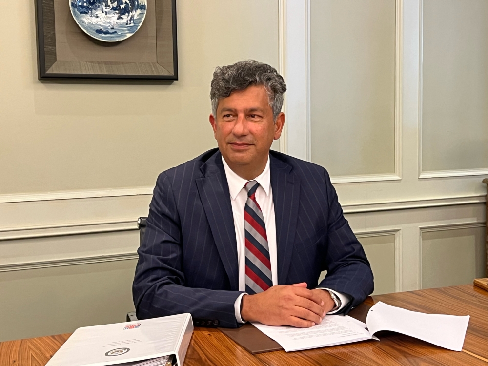 United States Chargé d’Affaires Manu Bhalla said he does not expect that there will be any impact on trade and investment inflows at this point due to the boycotts, pointing out that those businesses mainly serve the domestic market so it does not necessarily impact trade figures. — Picture by Opalyn Mok 