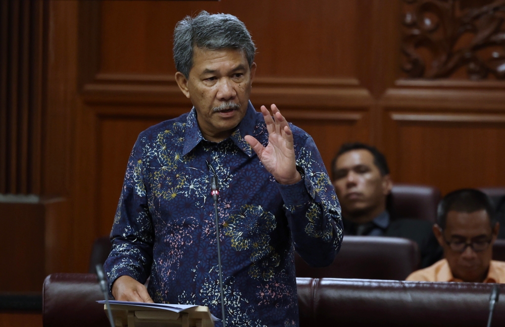 Defence Minister Datuk Seri Mohamad Hasan said as a member of the Non-Aligned Movement (NAM) and UN, Malaysia has decided to wait for a decision from the UN and avoid acting unilaterally. — Bernama pic 