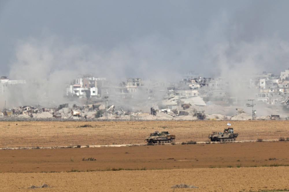 Sheikh Mohammed bin Abdulrahman Al Thani said hostages were released from Gaza because of negotiations and not because of Israeli military actions. — Reuters pic