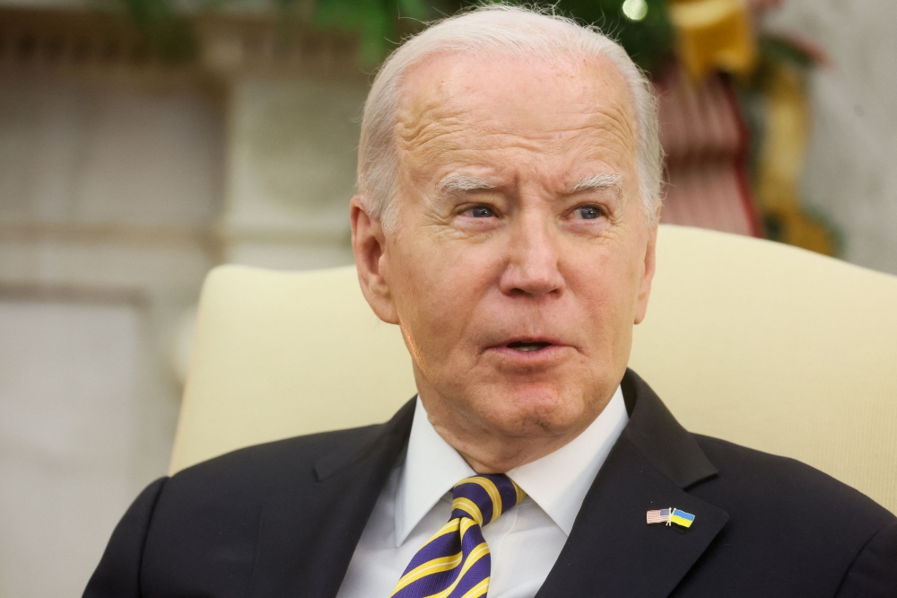 President Joe Biden and other senior US officials have warned repeatedly that Israel must act to stop violence by Israeli settlers against Palestinians in the West Bank. — Reuters pic