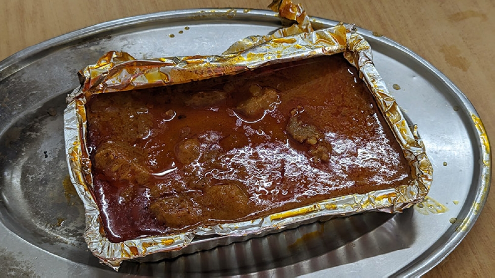 Curry Pork Ribs.