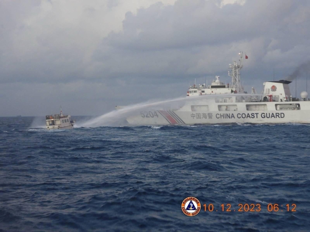Over the past few months, China and the Philippines have had several confrontations centred around the Second Thomas Shoal, an atoll in the South China Sea. — Philippine Coast Guard handout pic via Reuters
