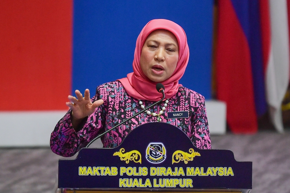 Women, Family and Community Development Minister Datuk Seri Nancy Shukri said the tribunal members were appointed today and will start simulation sessions to familiarise themselves with its functions. — Bernama pic 