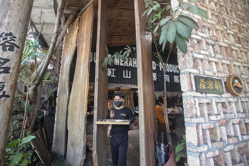 The cafe is open daily, including on weekends. — Picture by Farhan Najib