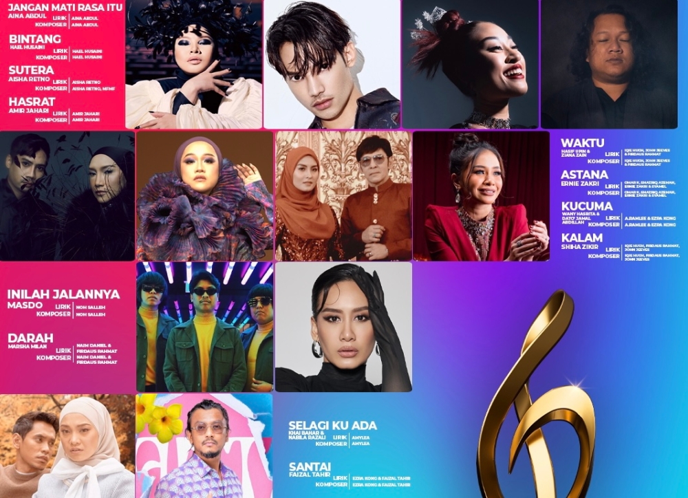 The 12 finalists will battle it out during the grand finale of AJL 38 at Axiata Arena, Bukit Jalil on March 3, 2024. — Picture courtesy of TV3
