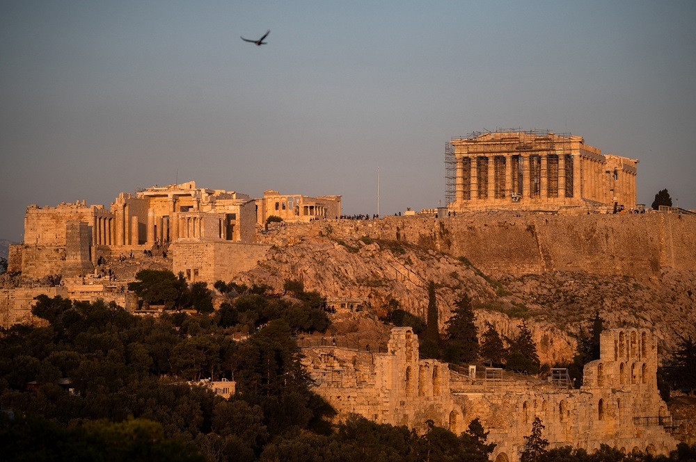 The Acropolis is Greece’s most popular archaeological site, with over three million visitors last year. — AFP pic