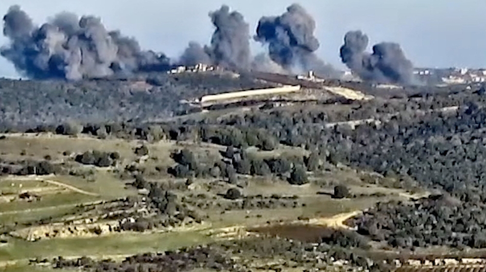 Smoke rises following what the Israeli military says is an Israeli strike on Hezbollah targets in a location given as Lebanon, amid the ongoing cross-border hostilities between Hezbollah and Israeli forces, in this screengrab taken from a handout video released on December 20, 2023.  — Israel Defence Forces handout via Reuters pic